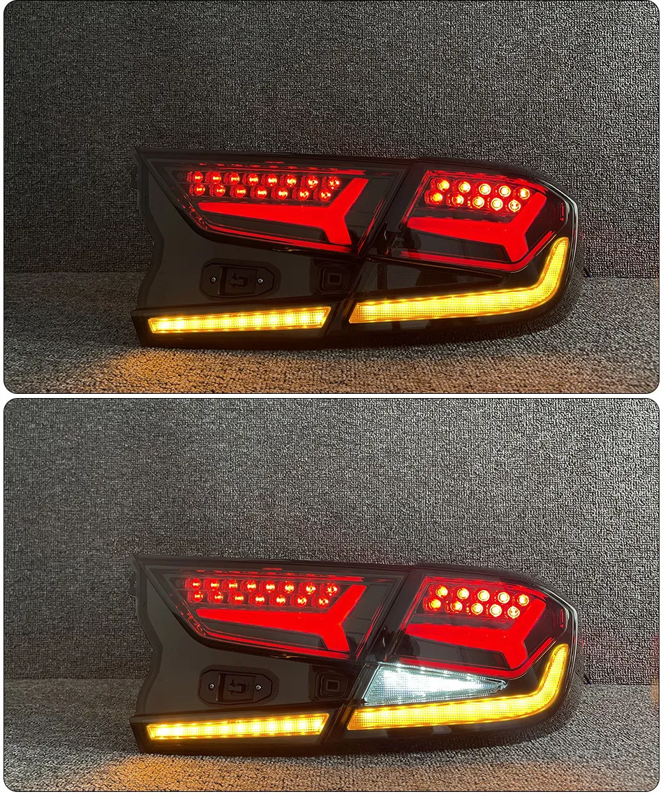 Car Lights For Accord X 10th 20 18-2021 LED Auto Taillights Assembly Upgrade Lamborghini Design Dynamic Lamp Tools Accessories