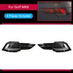 2 Colors Car Styling Tail Lamp for Golf8 Gti Taillights 20 20-2023 MK8 LED Taillight Golf MK8 Rear Stop DRL Brake Auto Accessories - Image 7