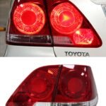 Car Taillight for Toyota 2003-2009 Crown Tail Lamp Assembly G12 Crown Modified LED Japanese Version 6-Eye Tail Lamp