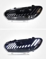 Car Lights For VW Scirocco 2009-20 17 Modified AUDI Style Headlights All LED Daytime Light Front Turn Signal Lamp - Image 3