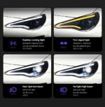 LED Headlights for Subaru BRZ 2012-20 20 FT86 GT86 Hid Bi Xenon DRL Dynamic Turn Signal Lamp Assembly - Image 5