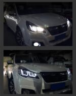 For Subaru Outback Legacy 20 10-20 15 LED Lamps Headlight Replacement DRL Running Light Signal Lights Assembly - Image 5