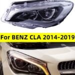 Car Front Headlamp For BENZ CLA 2014-20 19 Headlights DRL Dynamic Turn Signal High Beam Projector Lens