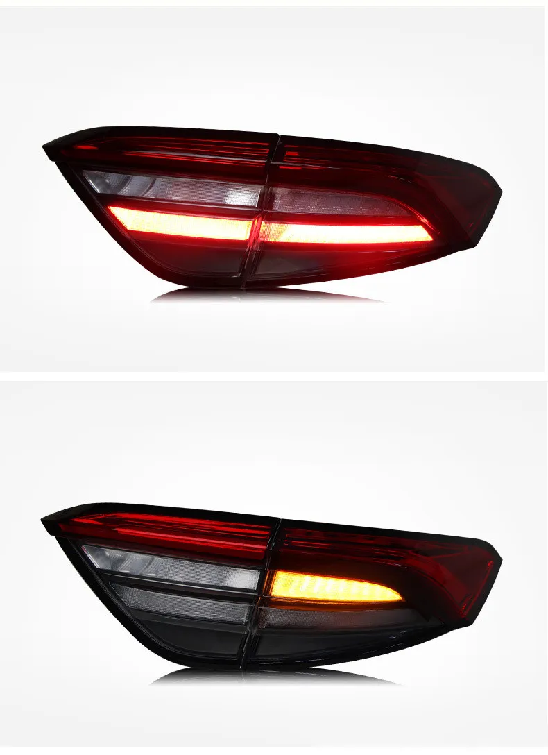 Car Tuning Tail Light for Maserati Levante 20 16-20 20 Taillight Assembly Upgrade New LED Running Lights Brake Lights