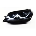 Car Front Headlight For VW Golk7 Golf 7 MK7 2013-20 17 Headlights LED DRL Running Lights Bi-Xenon Beam Fog Lights - Image 2