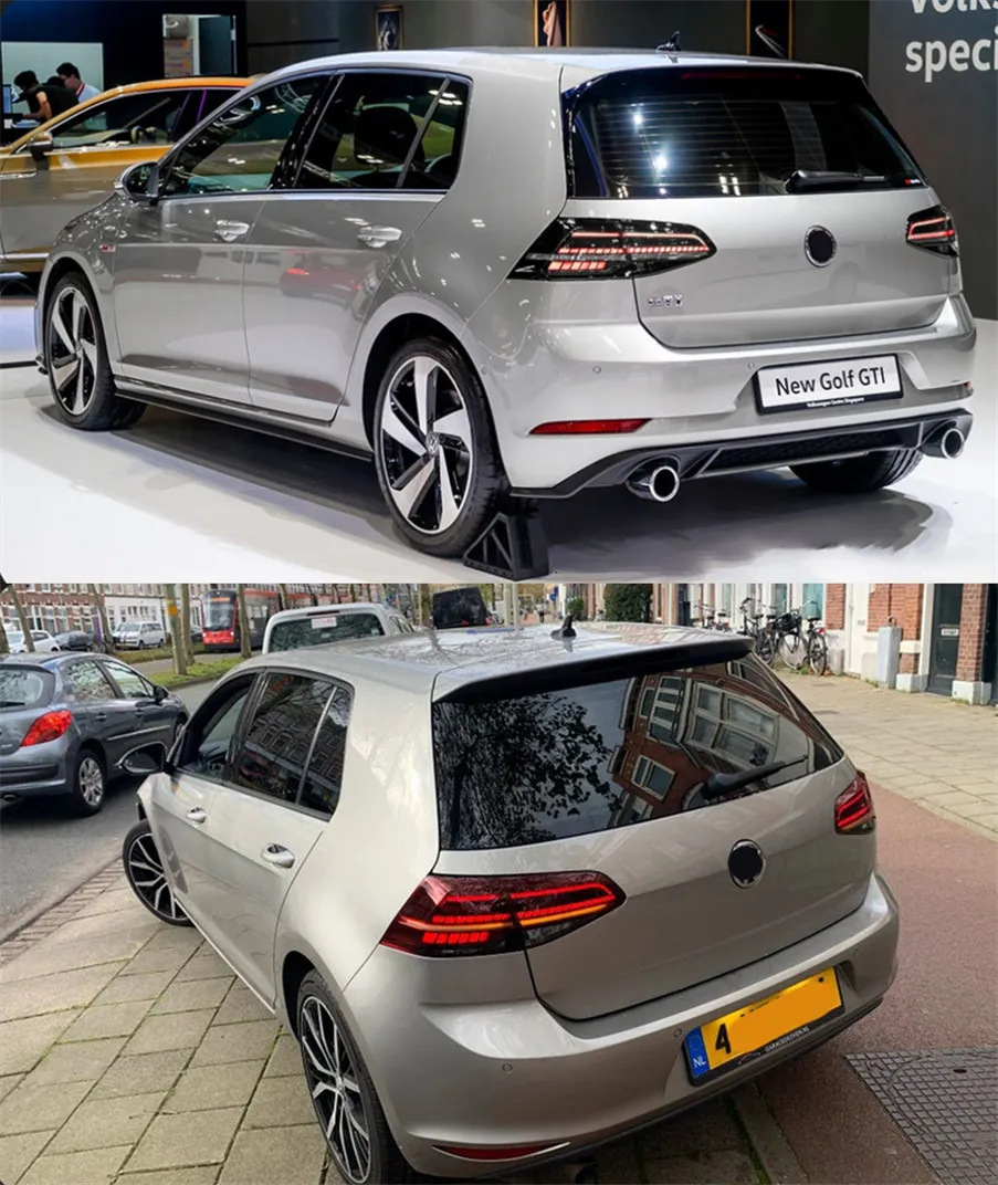 Outdoor Light Bulbs Taillights for VW Golf 7 LED Tail Light 20 13-20 19 Golf 7.5 MK7 Rear Stop DRL Animation Brake Lights