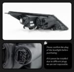 HeadLights LED Style Replacement DRL Daytime lights For KIA Sportage R 2010-2014 Turn Signal Headlights - Image 5