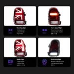 Car Taillights for MINI Cooper Countryman 20 14-20 19 F60 Dynamic Signal Tail Lamp DRL Brake Reverse Lights - Image 3