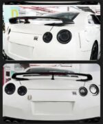Car Taillight For Nissan GTR R35 2007-2023 Styling Circle Steering Signal Rear Back Lamp LED Running Reverse Parking Light - Image 5
