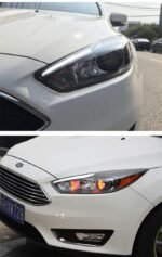 Car Lights For Ford Focus RS 20 15-20 18 LED Auto Headlights Assembly Upgrade ST Design Evil Eyes Bicofal Lens Xenon Lamp Accessories - Image 3