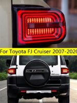 Auto Tuning Taillights for Toyota FJ Cruiser 20 07-20 20 Rear Lamp LED Turn Signal Lights Reversing Brake Fog Taillight Assembly