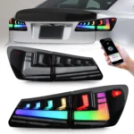 Auto Tail Lights For Lexus IS250 IS300 IS350 2006-2012 RGB Rear Brake Reverse Light Turn Signal Stop Taillights Assembly - Image 6