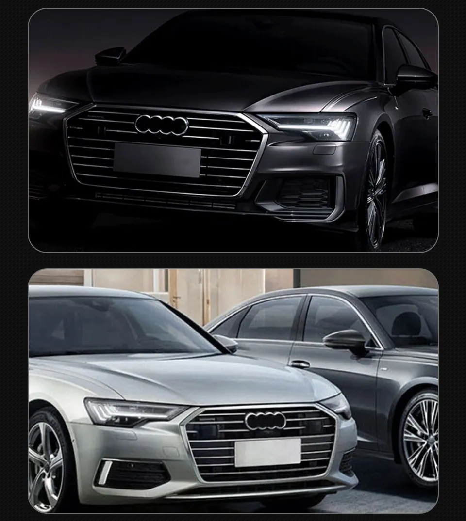 Head Lamp for AUDI A6 20 19-2023 A6 C8 Design Headlights DRL Assembly Upgrade Dynamic Daytime Light Accessory