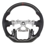 Auto Parts Driving Wheel For Nissan Y62 Petrol Steering Wheel Real Carbon Fiber - Image 2