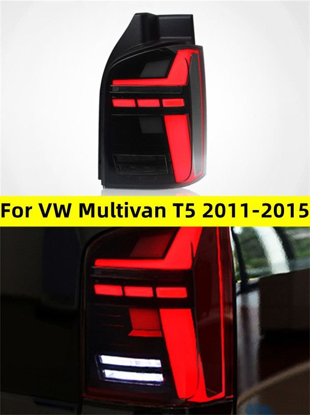 d540c7f4-d8ef-4517-a60a-a445f09bfbd5 Car Tail Light Assembly LED DRL Rear Turning Signal Light Stop Brake Lamp For VW Multivan T5 20 11-20 15 - Image 1