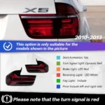 Taillight Upgrade For BMW X5 E70 2010-2013 LED DRL Brake Dynamic Turn Signal Light Assembly Car Lamp - Image 6