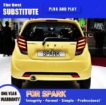 Car Taillight for Chevrolet Spark 2010-20 19 LED Brake Reverse Lights Dynamic Turn Signal Light Tail Lamp Assembly - Image 4