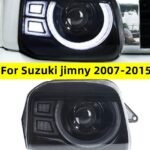 Car Headlights For Suzuki Jimny 2007-20 15 Defender Style Lights All LED Daytime Running Light Turn Signal Lens Headlight