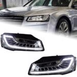 Car Headlight for Audi A8 Headlights 2011-20 17 A8L LED Head Lamp DRL Head Lamp Front light Assembly - Image 3