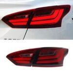 Car Styling Taillight For Ford Focus Sedan 2012-2014 Modified LED Light Guide Running Lights Brake Turn Signal Lights
