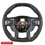 Car Upgrade Racing Wheel Fit for Ford F150 Carbon Fiber Driving Wheel Steering Wheel - Image 5