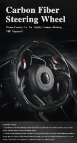 100% Real Carbon Fiber Steering Wheel For BMW 22,F23 & F45 M Sports F30,F31 4 F32,F33,F36 F87 M2,F80 M3,F82 F83 F15 F34 F20 - Image 5