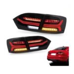 Car Tail Lights Assembly For VW Jetta Sagitar 6th Generation 20 12+ Sedan LED Sequential Turn Signal Driving Lights