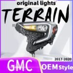 Car Headlights For GMC TERRAIN 20 17-20 22 Orignal Headlights Turn Signal Running Lights Dual Beam Projector