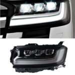 Headlight All LED for Toyota Land Cruiser 20 22-2023 LC300 Headlight Assembly High Configuration LED Daytime Light