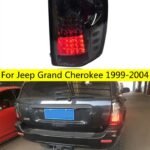 Automobiles Taillights for Jeep Grand Cherokee 1999-2004 Rear Lamp LED Streamer Turn Signal Fog Brake Taillight