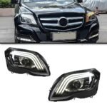 Mercedes Benz GLK X204 Headlights 2008-20 15 Upgrade Maybach Styling LED Daytime Lights Turn Signal Lamp - Image 2