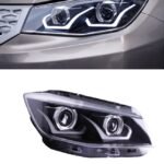 Car LED Front Headlights for CHANGAN Headlamp Assembly CS75 2014-20 17 Highlight Assisted High Beam Daytime Lights