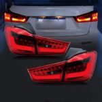Car Tail Lights For Mitsubishi ASX 2012-up Animation LED Taillights Rear Lamp Turn Signal Dynamic DRL Taillight