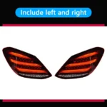 Car Tail Lights For Mercedes Benz C Class W205 C180 C200 C260 C63 2015-2021 Upgrade LED Dynamic Turn Signal Brake Taillights - Image 6