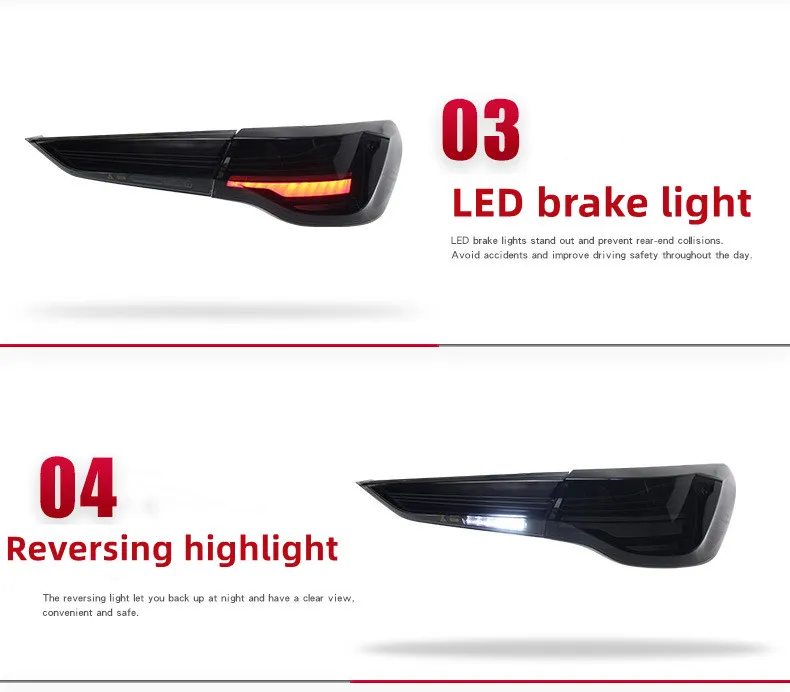 Full LED Taillight for BMW 4 Series M4 CSL 20 20-2023 Dynamic Smoke LED Tail Lamp LED DRL Signal Brake Reverse Lights