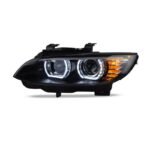 Car Styling for BMW E92 Headlights 2006-2012 E93 Headlight 330i 335i DRL Hid Head Lamp Angel Eye Bi Xenon Beam Accessories - Image 2