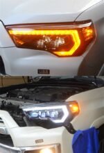 Car Tuning LED Headlight For Toyota 4Runner 20 13-20 19 LED Light High Beam Daytime Running Headlights Accessories - Image 3