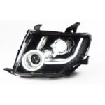 2 PCS Auto Car HeadLight Parts For Mitsubishi PAJERO V93 V97 LED Lamps Headlight Replacement DRL Dual Projector Facelift - Image 3