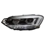 VW Touran 20 16-20 19 Headlight Assembly Upgrade LED Lens Headlight Daytime Running Light Dual lens High Beam - Image 6