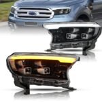 Car Front Lights for Ford Ranger Headlight 20 16-20 21 Everest Full LED DRL Dynamic Turning Signal Lamp Headlights - Image 2