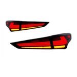 LED Rear Taillight For Highlander Kluger Taillights 20 22 Lexus Type Tail Light Signal Brake Stop Light Reverse Auto - Image 2