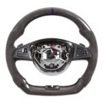 Real Carbon Fiber Steering Wheel For Mercedes Benz W205 S205 S213 W213 X156 C117 X117 C E GLA CLA GLE A45 C63 E63 GLE63 - Image 5