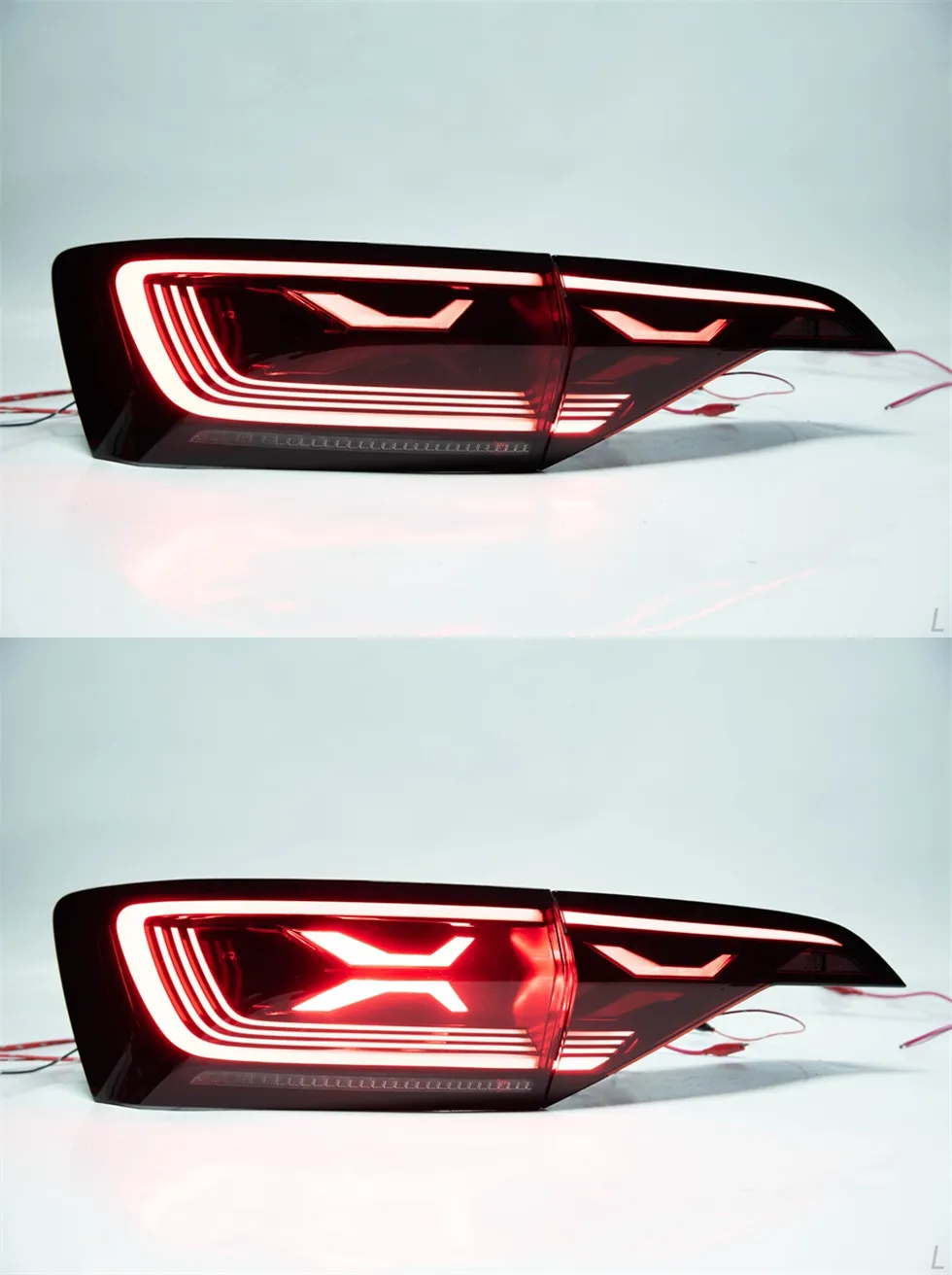 Auto Taillights For VW Jetta Taillight 20 19-2024 Brake Light DRL Dynamic Turn Signal LED Tail lights Assembly