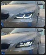 Car Head Lamp for BMW E60 Headlights 2003-2009 523i 530i Angel Eye LED Headlight DRL Hid Bi Xenon Lights - Image 5