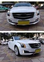 Auto Headlights For Cadillac ATS-L 20 14-20 18 ATS L Headlights LED DRL Running Lights Bi-Xenon Beam Fog Lights Angel Eyes - Image 4