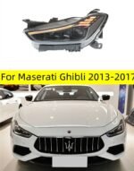Car Styling LED Headlight for Maserati Ghibli 20 13-20 17 LED Auto Headlight Assembly Upgrade Turn Signal Running Lamp