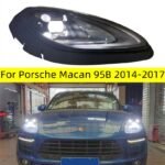 Car Styling LED Bulbs for Macan Headlights 20 14-20 17 Macan 95B LED Headlight High Low Beam Upgrade Head Lamp
