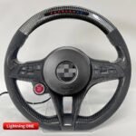 Automobile Carbon Fiber Steering Wheels for Alfa Romeo Racing Wheel Customized - Image 4