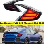Honda CIVIC G10 Mugen 3 Compartments 20 16-20 21 Upgrade Car Taillights DRL Dynamic Signal Taillight Assembly