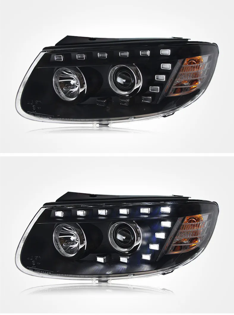 Car Styling Headlight For Hyundai Santafe 2006-2012 Headlights DRL Hid Head Lamp Dynamic Signal Bi Xenon Accessories